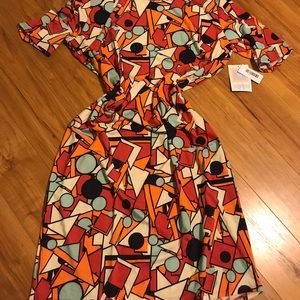 LuLaRoe Julia 3x dress